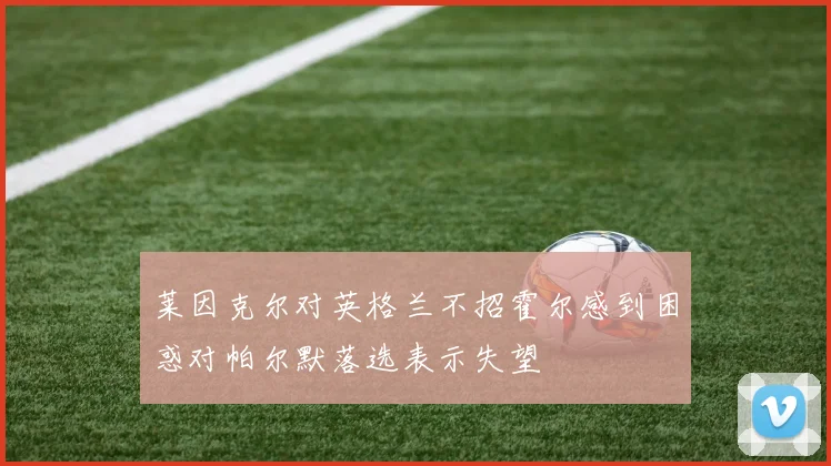 莱因克尔对英格兰不招霍尔感到困惑对帕尔默落选表示失望