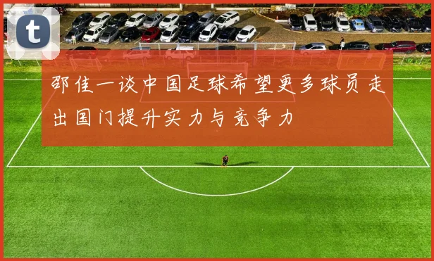 邵佳一谈中国足球希望更多球员走出国门提升实力与竞争力